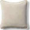Riviera Maison Kussenhoes, Kussensloop, Sierkussen met logo - RM Logo Pillow Cover 60x60 - grijs - Katoen