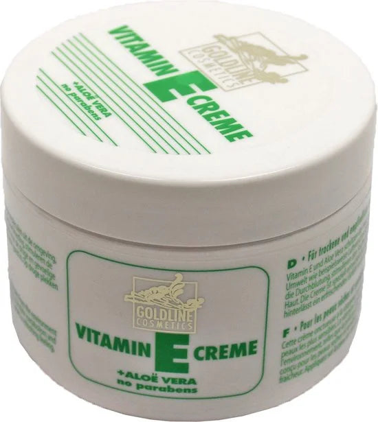 Goldline - Bodycrème - Vitamine-E & Aloë Vera - Gevoelige Huid - Kalmerend - 250 ml