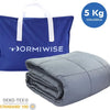 Dormiwise Verzwaringsdeken 5 KG voor Betere Slaap - Weighted Blanket - Dekbed - Verzwaarde Deken - 150 x 200 CM
