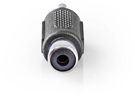 3,5mm Jack mono (m) - Tulp mono (v) adapter