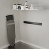 Wasophoogte® Wanddroogrek - Wandmontage Droogrek - Inklapbaar Droogrek - Muurdroogrek - Wasrek hangend - 100cm - 6m Drooglengte - Zwart