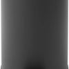 V-Part - Pedaalemmer 5 liter - Steel - zwart - Prullenbak