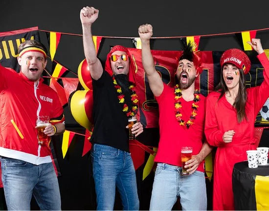 Boland - Hawaïkrans België - Volwassenen - Unisex - - Rode duivels - Belgie - Voetbal