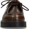 Sacha - Dames - Bruine leren veterschoenen - Maat 38