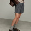 Sacha - Dames - Bruine leren veterschoenen - Maat 38