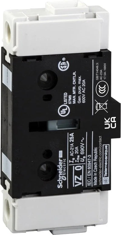 Schneider Electric Vario Hulpcontactblok - VZ2 - E27Q9