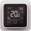 e-Heat C16 WiFi Klokthermostaat, RAL 9010 (Polar wit)