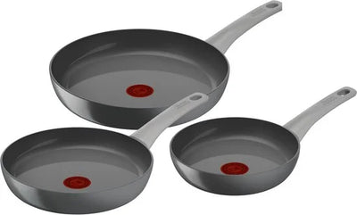 Tefal Renew ON - Koekenpannenset - Ø20/Ø24/Ø28 cm - PFAS-vrij - Keramisch - Geschikt voor Inductie