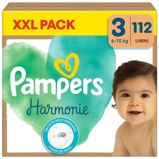 Pampers - Harmonie - Maat 3 - Megapack - 112 stuks - 6/10 KG