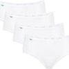 sloggi Basic+ Dames Midi slip - 4-pack - Wit - Maat 42