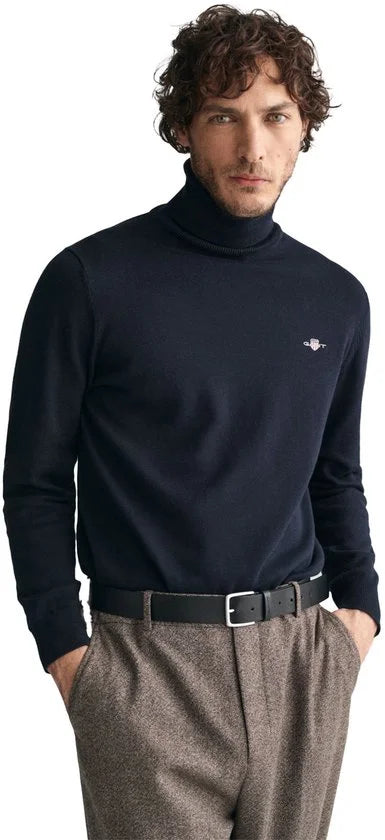 GANT Gebreide trui CLASSIC COTTON ROLLERNECK