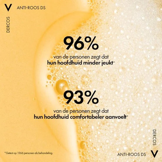 Vichy Dercos Technique Anti-Roos DS Shampoo - Normaal tot Vet haar - 390ml