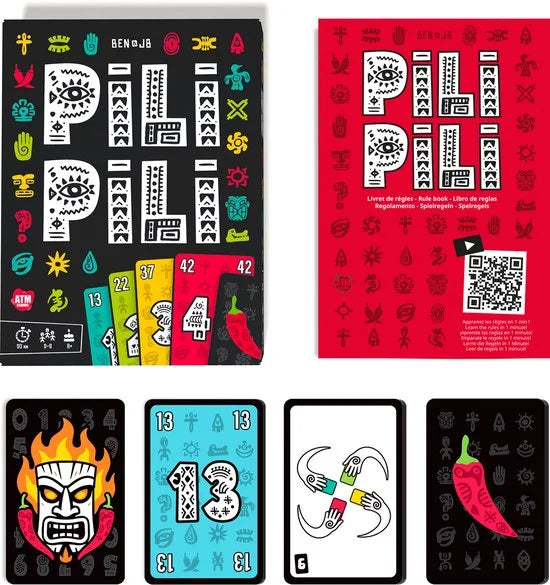 ATM Gaming Pili Pili Kaartspel - Hilarisch partyspel voor feestjes en groepen