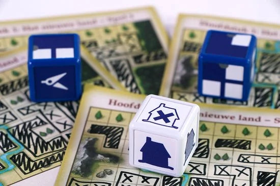 999 Games - My City - Roll & Write - Dobbelspel