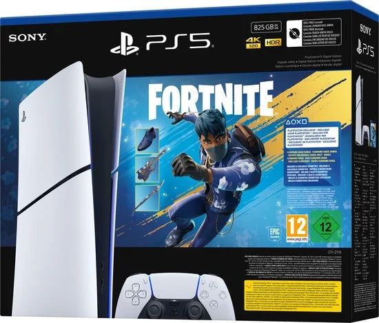 PlayStation 5 Digital Edition - Inclusief 8 Fortnite items + 1000 V-Bucks