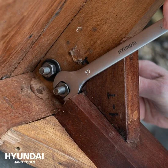 HYUNDAI gereedschapset - 61-delig - CrV - ergonomisch handvat - Fraaie kunststof koffer