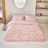 Walra Dekbedovertrek Floral Fusion - 200x220 - 100% Katoen (BCI) - Roze
