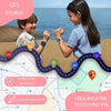 ISHIVA® GPS Horloge Kind geschikt voor Simkaart (4G GPS)–Smartwatch Kinderen met HD-camera & Videobellen - Kinder Smartwatch - 1000 mAh Long Battery–