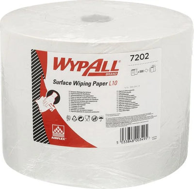 Kimberly Clark Wypall L20 poetsrol 1-laags - wit