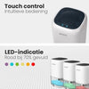 Auronic Luchtontvochtiger - Ontvochtigt 450ml Per Dag in Huis - 1L Waterreservoir - LED - Vochtopnemer voor in Woonkamer, Slaapkamer & Badkamer - Deh