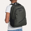 TRVLMORE 36L Rugzak - Rugtas met 17 Inch Laptopvak - Schooltas - Spatwaterdicht - Heren en Dames - Jongens en Meisjes - Grijsgroen