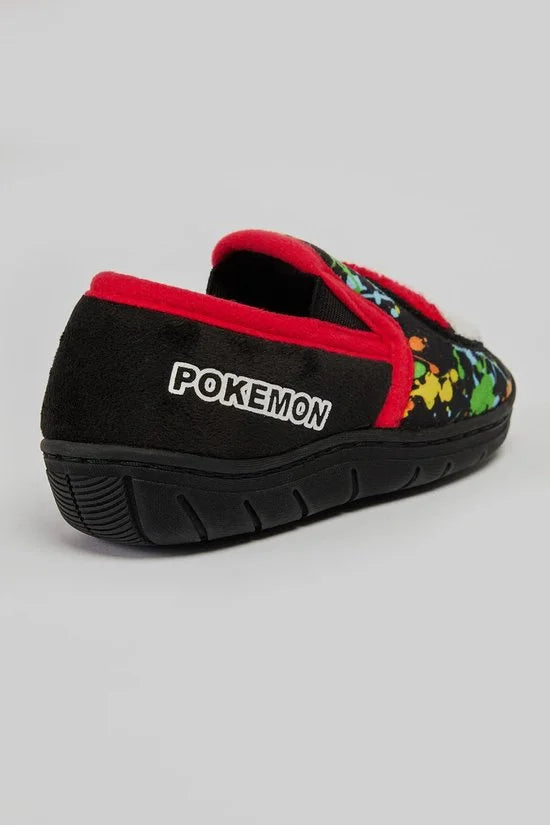 Pokémon Sloffen Jongens – Pantoffels Meisjes – Pokéball Design – Maat 27 t/m 36 – Antislip Zool – Warm & Zacht