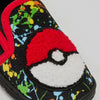 Pokémon Sloffen Jongens – Pantoffels Meisjes – Pokéball Design – Maat 27 t/m 36 – Antislip Zool – Warm & Zacht