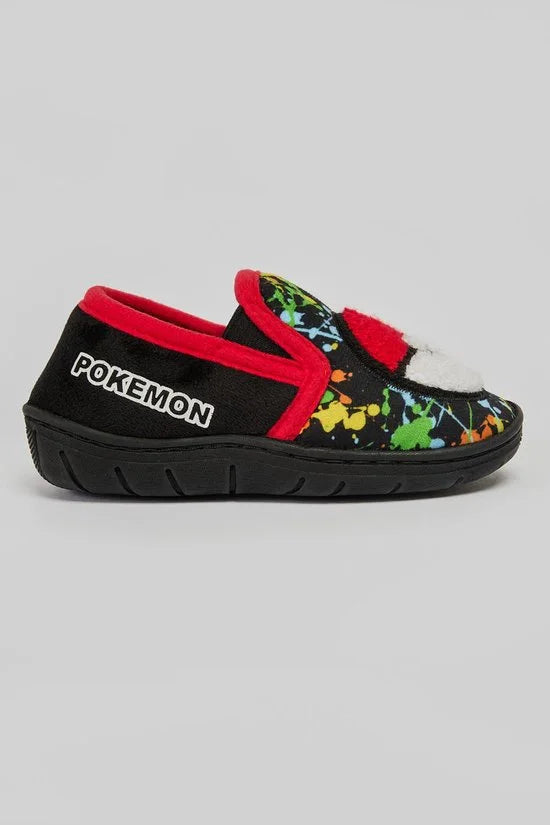 Pokémon Sloffen Jongens – Pantoffels Meisjes – Pokéball Design – Maat 27 t/m 36 – Antislip Zool – Warm & Zacht