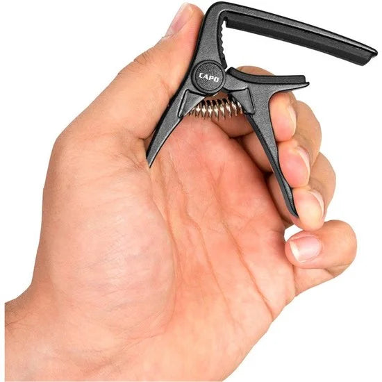 Cascha HH 2037 capo voor western en elektrische gitaar