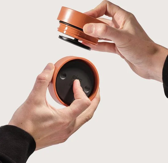 Circular & Co - Travel Mug - Koffiebeker To Go - Coffee To Go Beker - 454 ml - Stainless Steel - Aquamarine Green - 16oz – Duurzaam