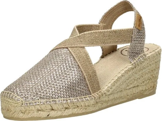 Toni Pons Triton Dames Espadrilles - Beige - Maat 38