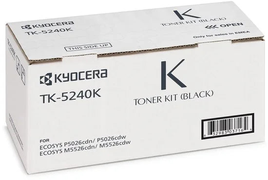 Kyocera - TK-5240K - Tonercartridge - 1 stuk - Origineel - Zwart