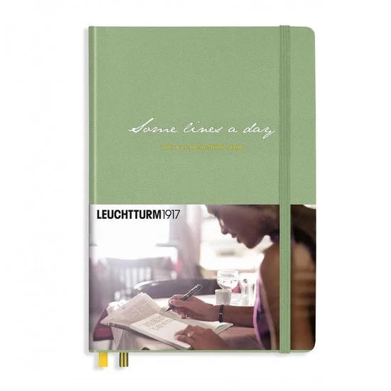 Leuchtturm1917 - A5 - Dagboek Some Lines A Day - Sage (lichtgroen)