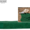 The One Towelling Classic Strandlaken - 100 x 180 cm - Strand handdoek - Hoge vochtopname - 100% Gekamd katoen - Groen