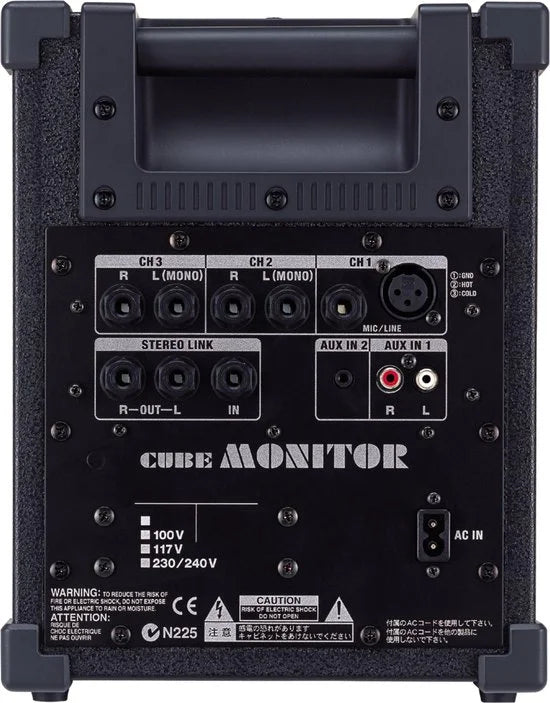 Roland CM‑30 – Compact 30W 6.5" Coaxial Portable Mixing Monitor