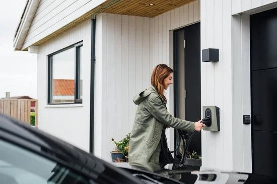 Zaptec Go - Laadpaal - 22 kW - Eco-stand - Groen - Socket - Thuislader