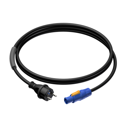 ProCab PRP442/3 Schuko Powercon kabel 3m – 3 x 2.5 mm²