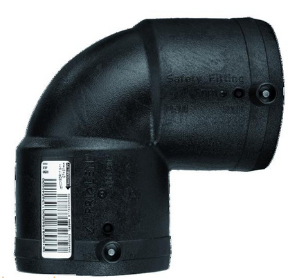 Frialen W90 Elektrolas Knie 90° d90 – Betrouwbare HDPE Lasverbinding - 612103 water 16 bar/gas 10 bar