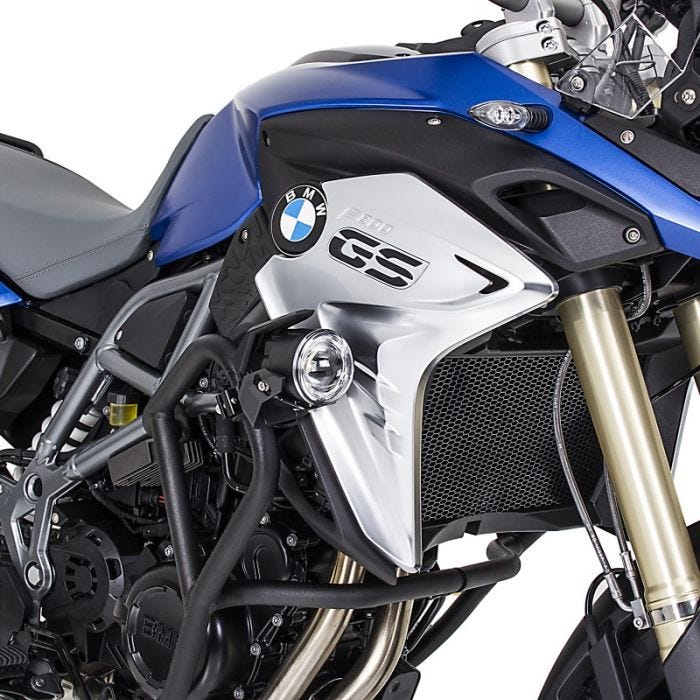 Motorfiets extra koplamp LED S3 Lumitecs single met E-goedkeuring