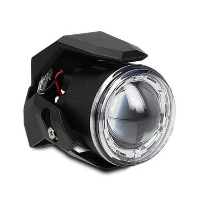 Motorfiets extra koplamp LED S3 Lumitecs single met E-goedkeuring