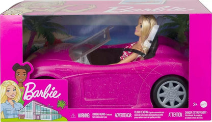 Barbie pop met glam cabrio auto – speelklaar in originele doos