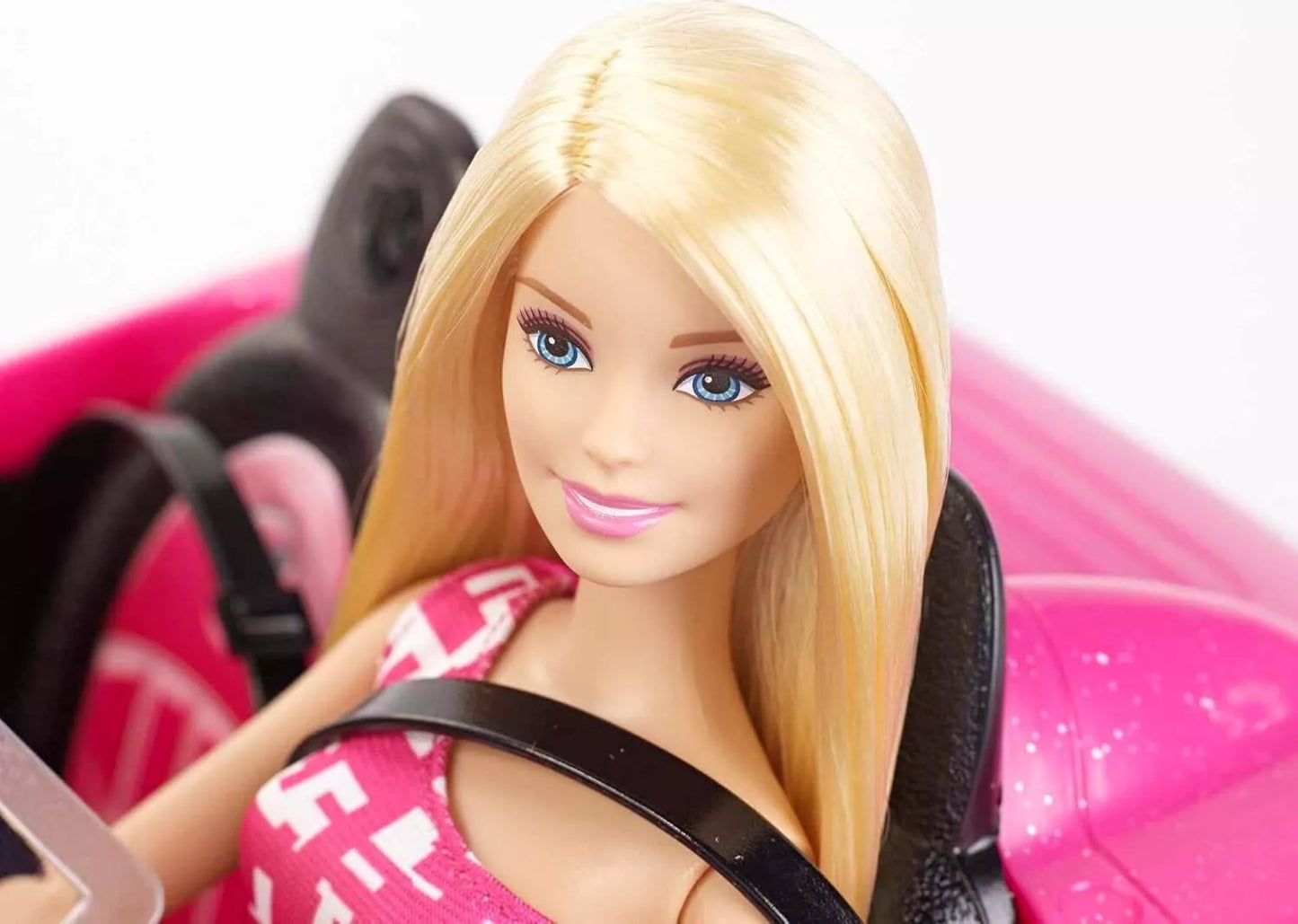 Barbie pop met glam cabrio auto – speelklaar in originele doos