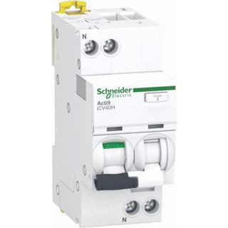 Schneider Electric Acti9 iCV40 - Aardlekautomaat / H 1P+N - 16A - C-Karakteristiek